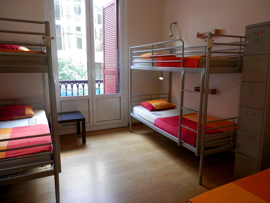 Barcelona Central Garden Hostal Ruang foto